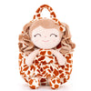 Personalized Safari Giraffe Backpack
