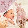 Doudou personnalisé Lapin rose