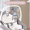 Doudou personnalisé Éléphant gris