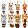 Mofusand Squirrel Keychain