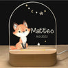 Lampe LED personnalisée Animaux