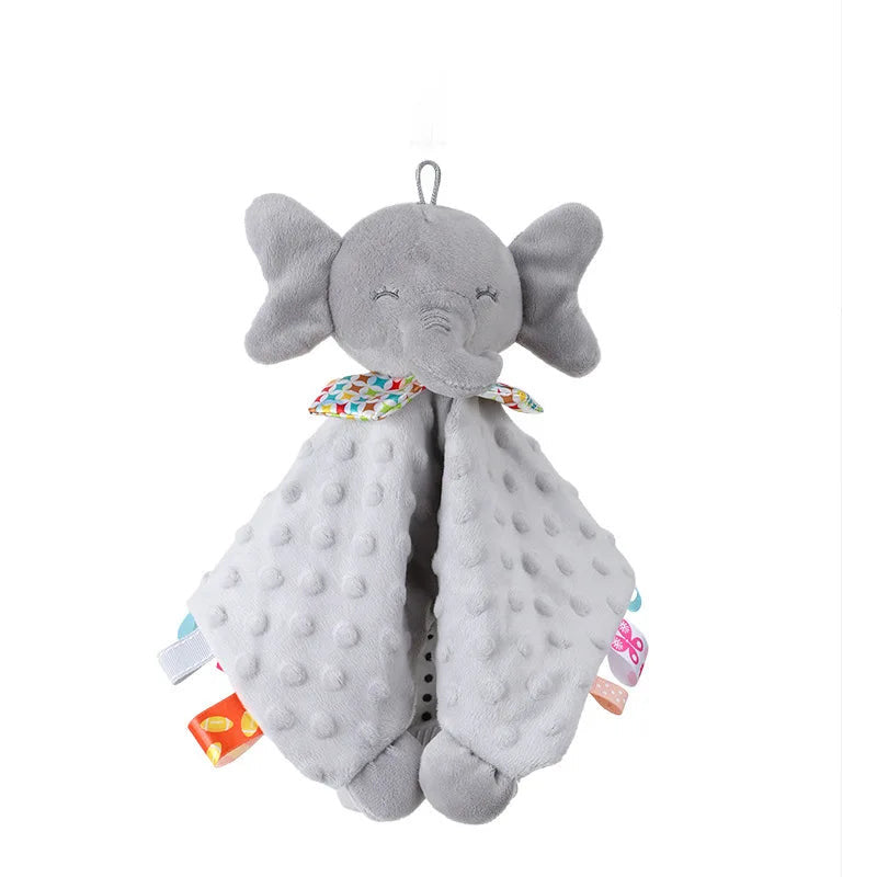 Doudou personnalisé Éléphant gris