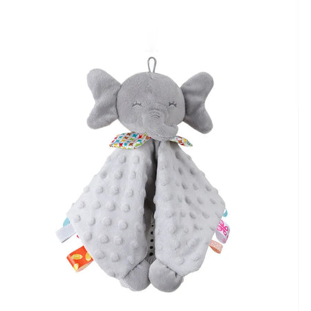Doudou personnalisé Éléphant gris