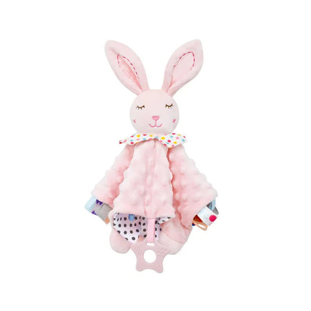 Doudou personnalisé Lapin rose