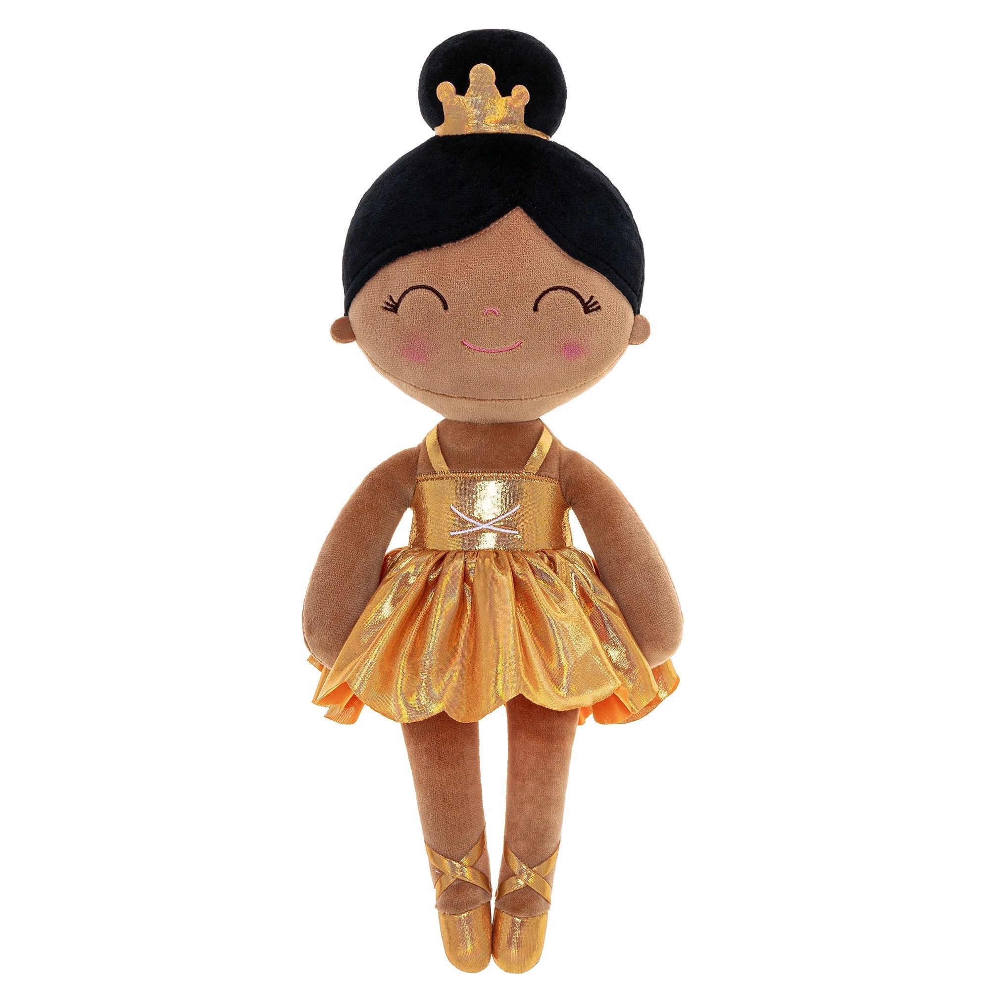 Poupée personnalisée Balerina girl Or