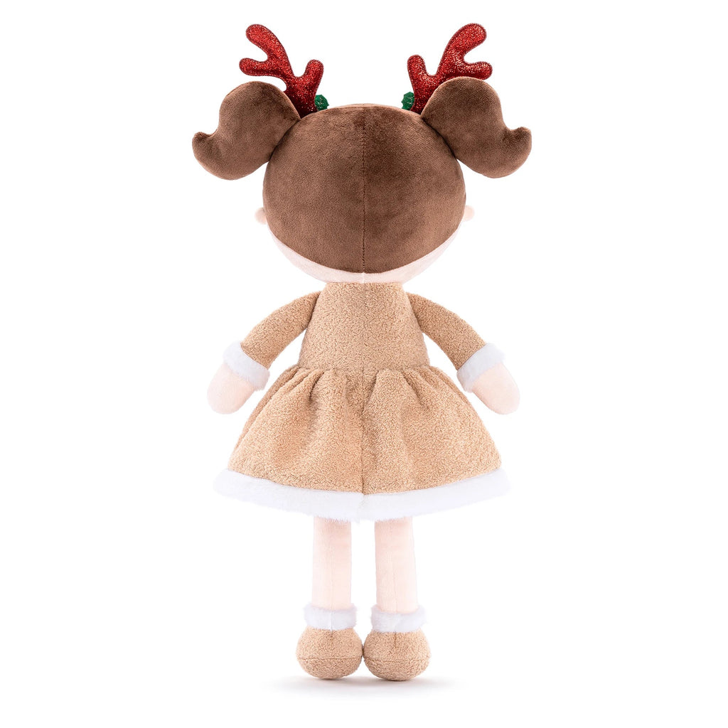 Poupée de Noël personnalisée Reindeer girl Édition limitée 2024