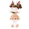 Poupée de Noël personnalisée Reindeer girl Édition limitée 2024
