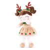 Poupée de Noël personnalisée Reindeer girl Édition limitée 2024