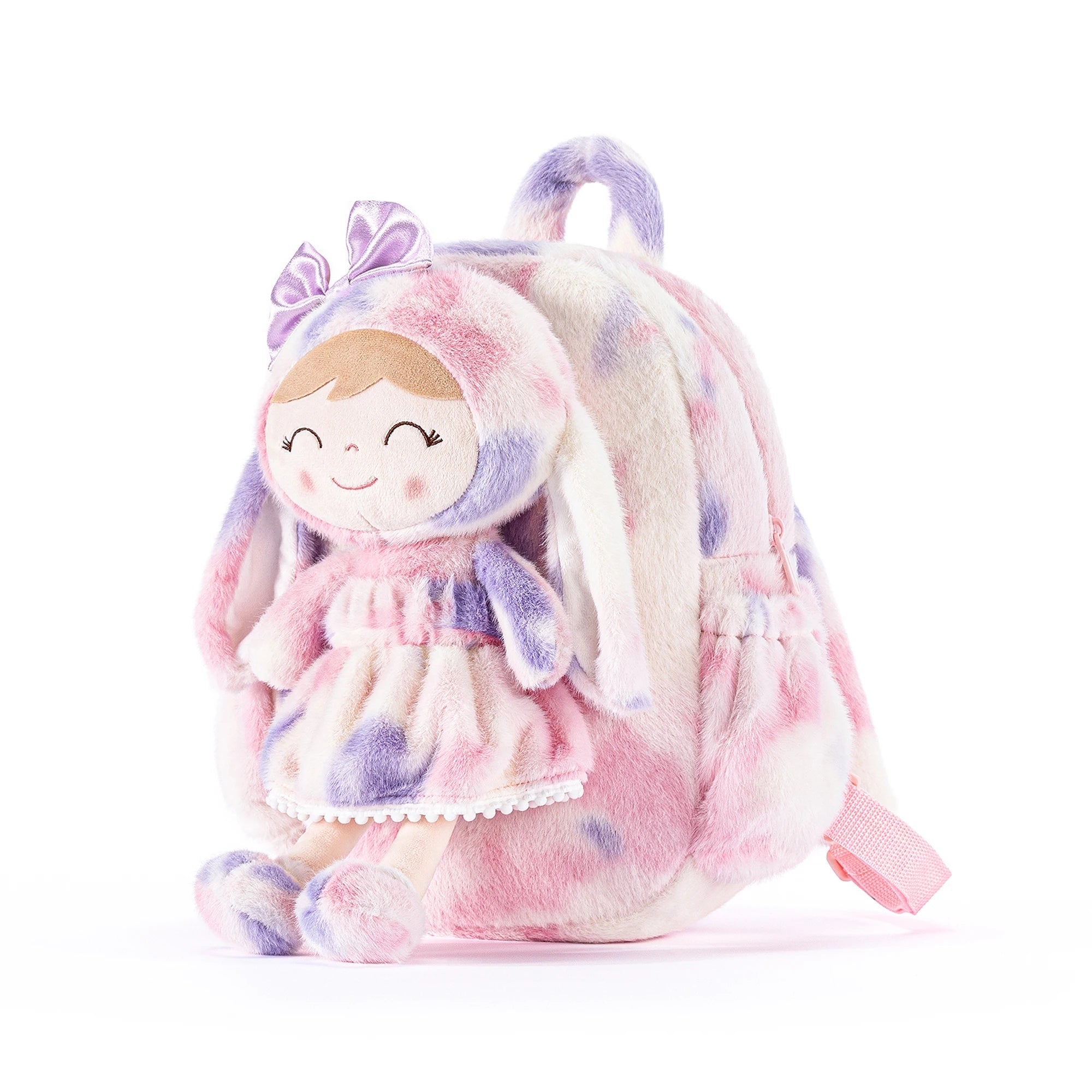 Sac à dos personnalisé Bunny girl rainbow