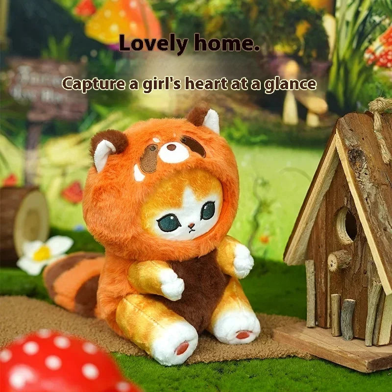 Mofusand Red Panda Keychain