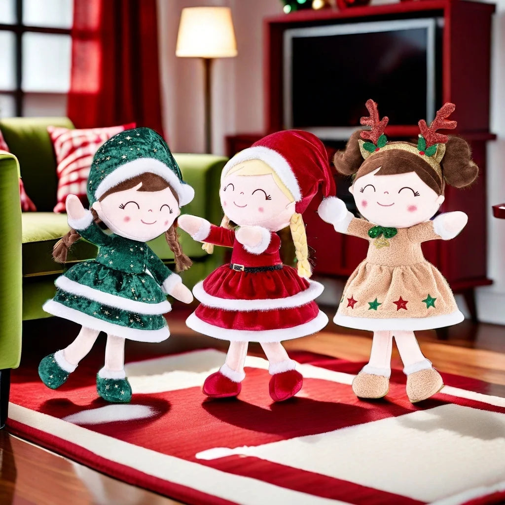 Poupée de Noël personnalisée Reindeer girl Édition limitée 2024