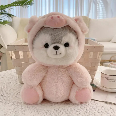 Peluche Husky Kawaii