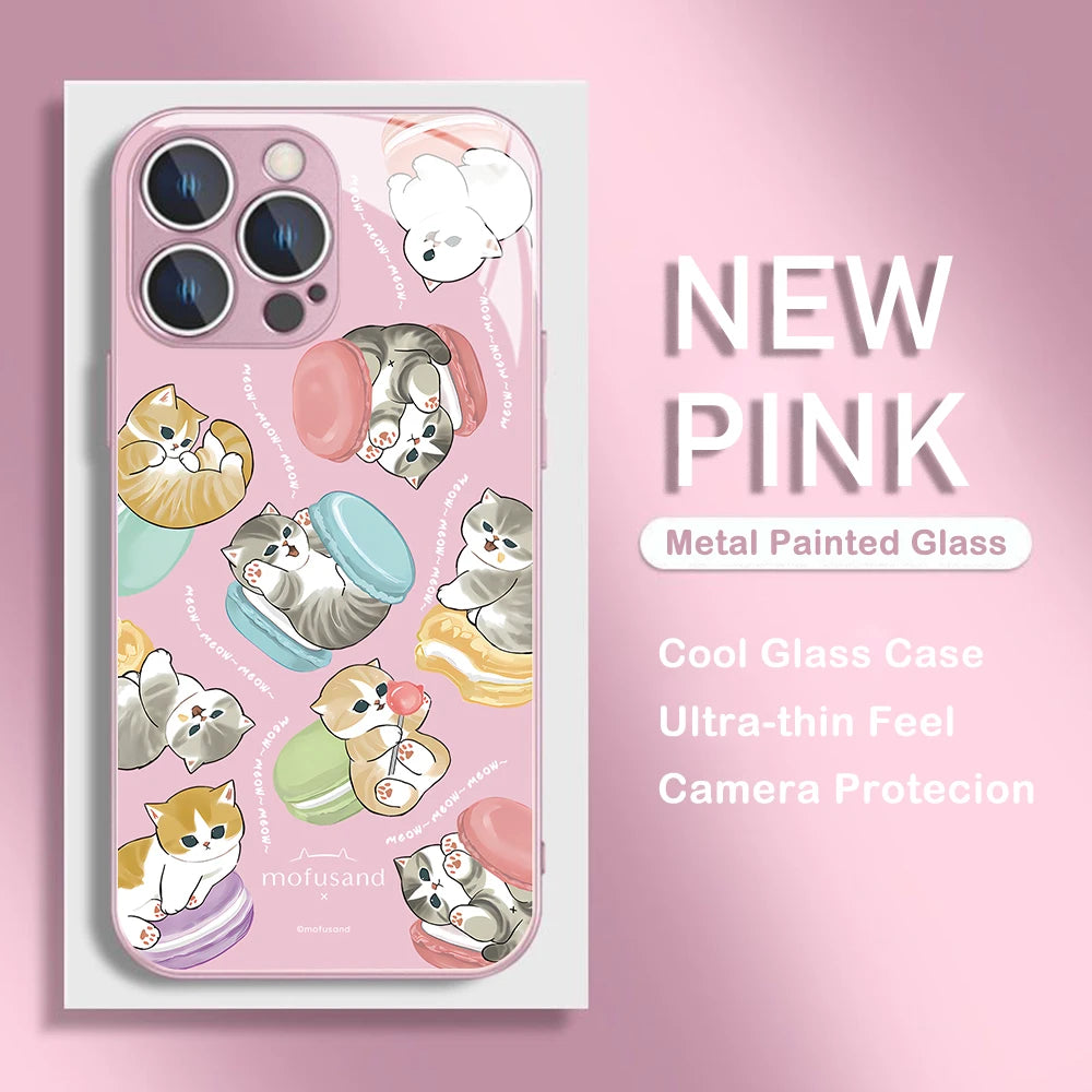 Coque iPhone Macarons