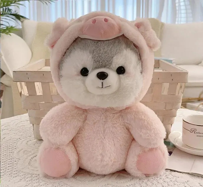 Peluche Husky Kawaii