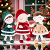 Poupée de Noël personnalisée Reindeer girl Édition limitée 2024