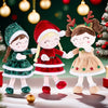 Poupée de Noël personnalisée Reindeer girl Édition limitée 2024
