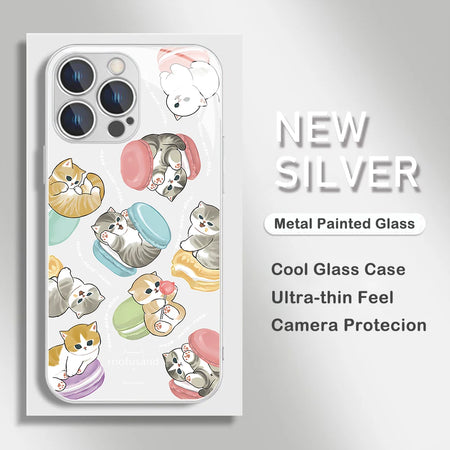 Coque iPhone Macarons