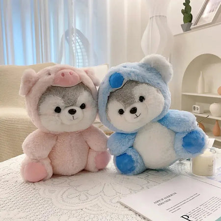Peluche Husky Kawaii