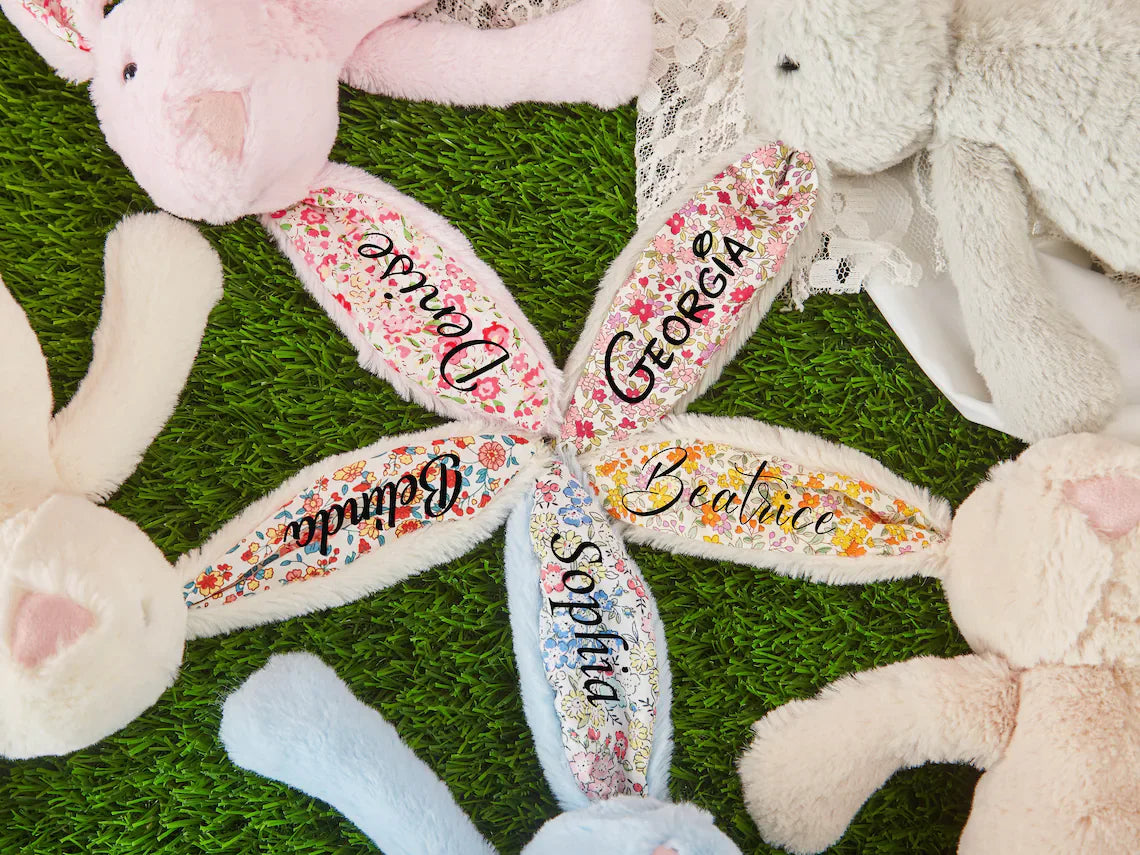 Personalized Spring Rabbit Plush