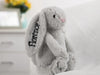 Peluche Lapin personnalisée prénom