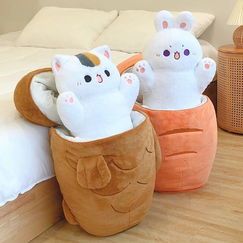 Peluche Chat dans poisson