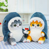 Mofusand Blue Shark Cat Plush