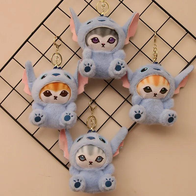 Porte-clés Peluche Chat mofusand - Édition Limitée