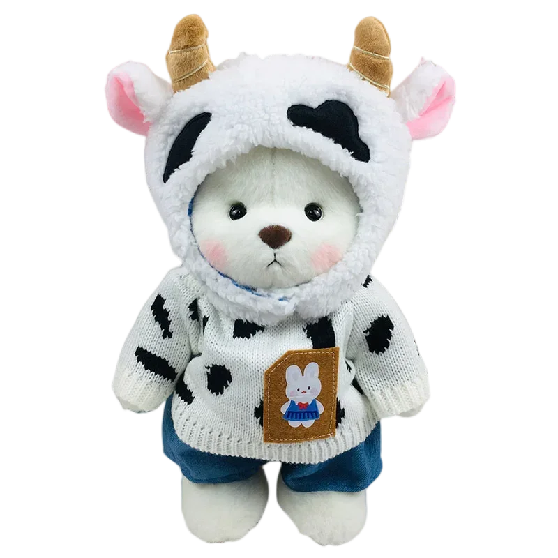 Teddy Buddy Cow Plush