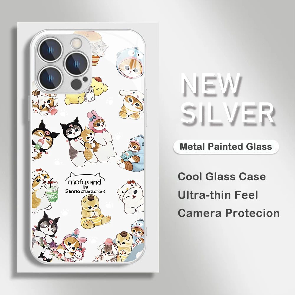 Coque IPhone Mofusand Cats and Macarons