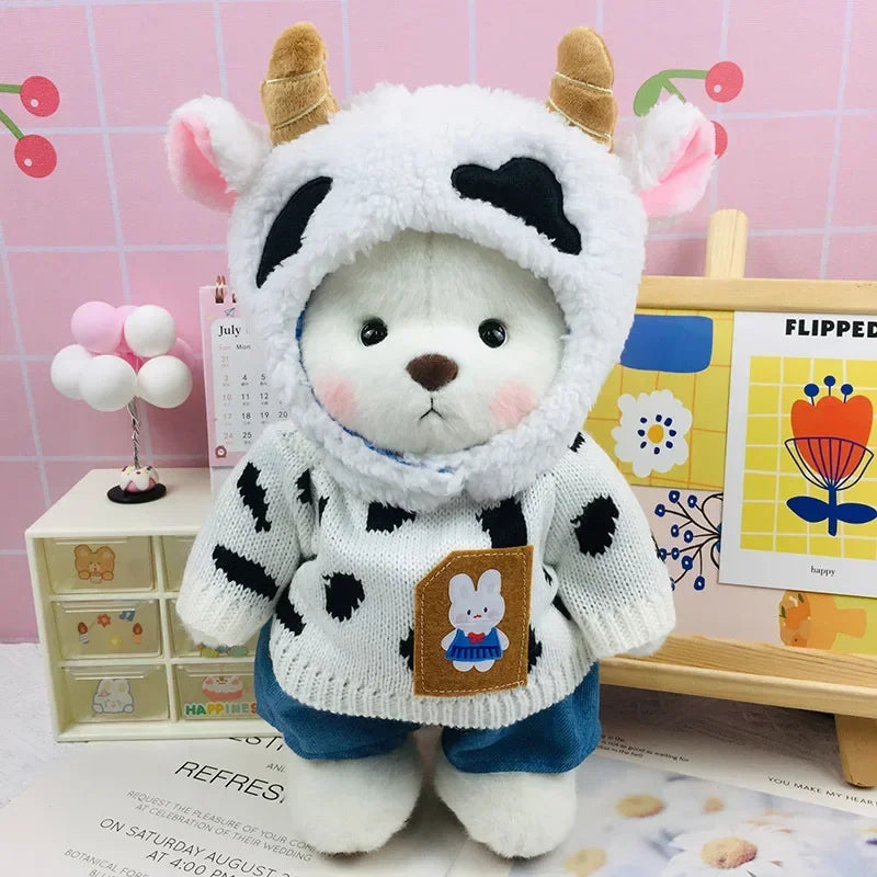 Teddy Buddy Cow Plush
