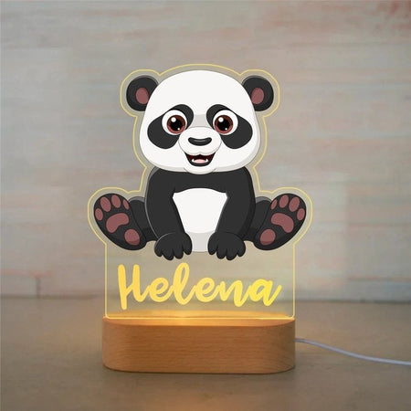 Panda Custom LED 3D Lamp