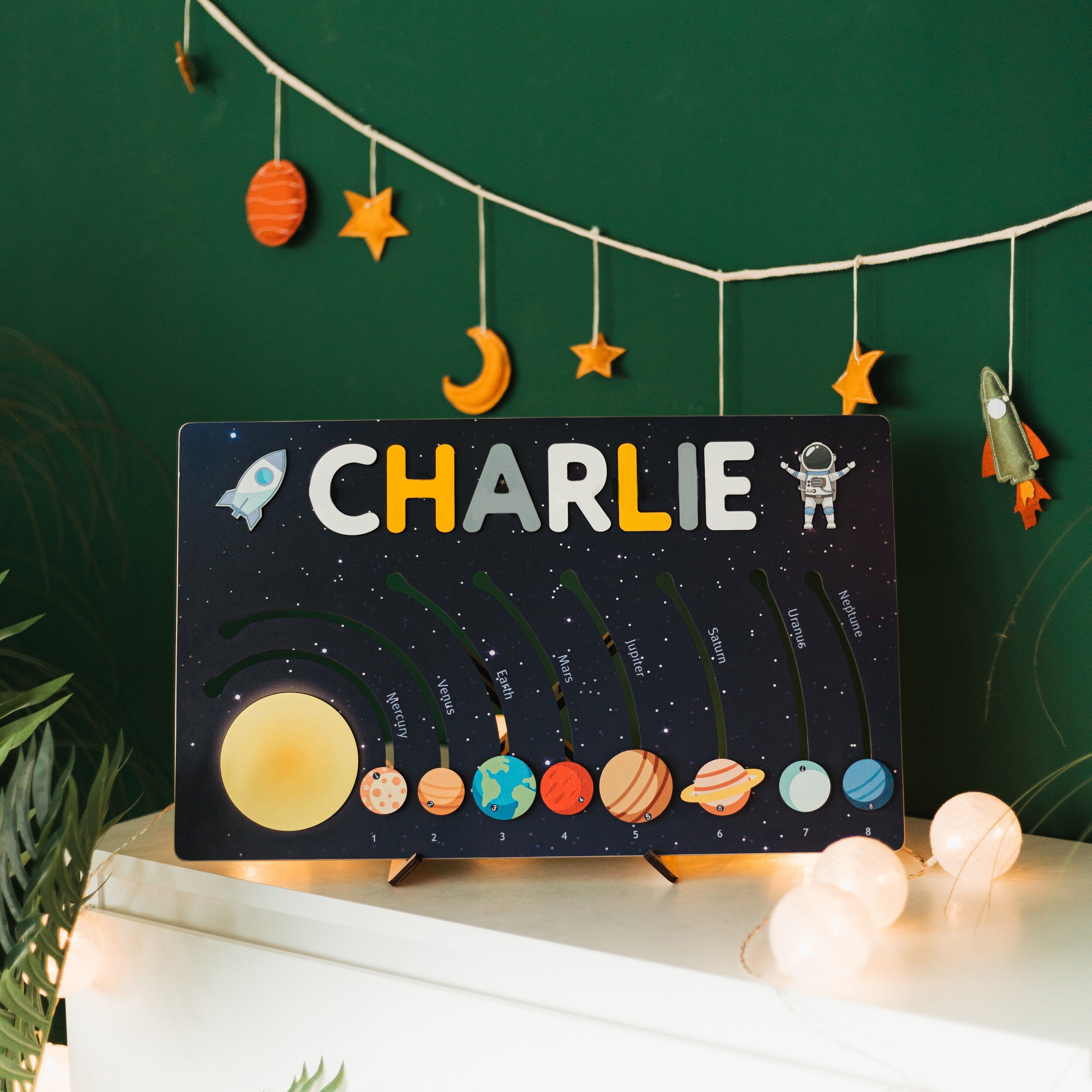 Puzzle personnalisé les Planètes