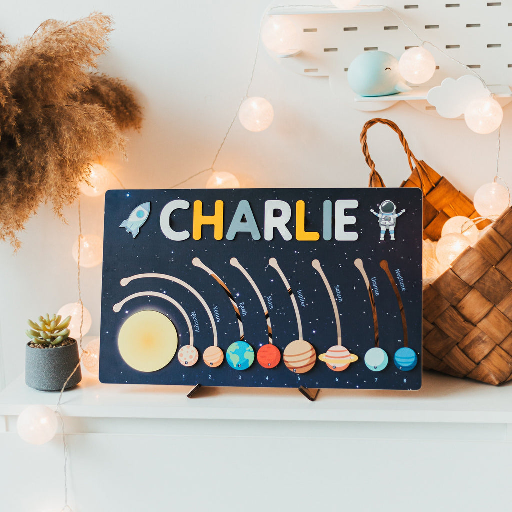 Puzzle personnalisé les Planètes