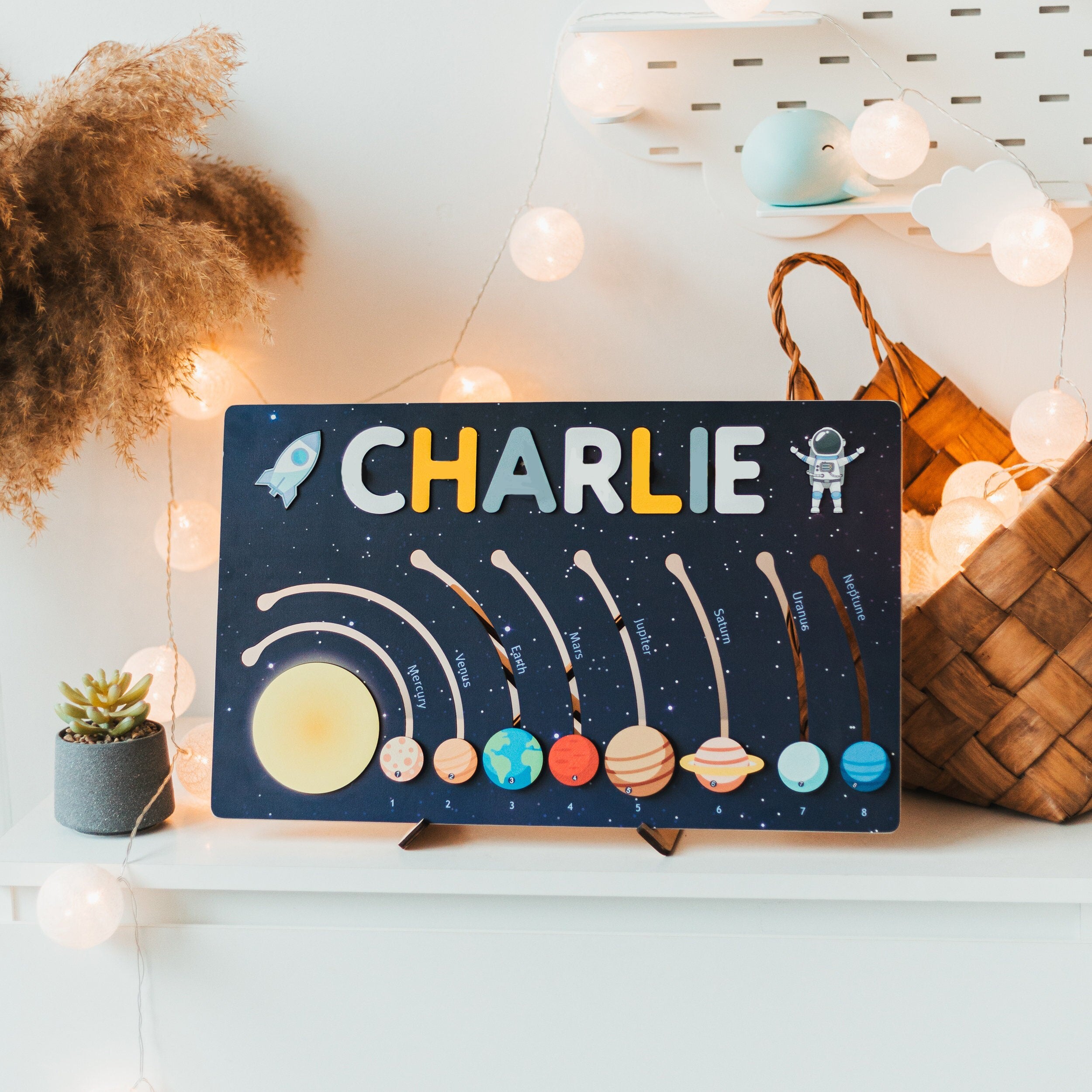 Puzzle personnalisé les Planètes