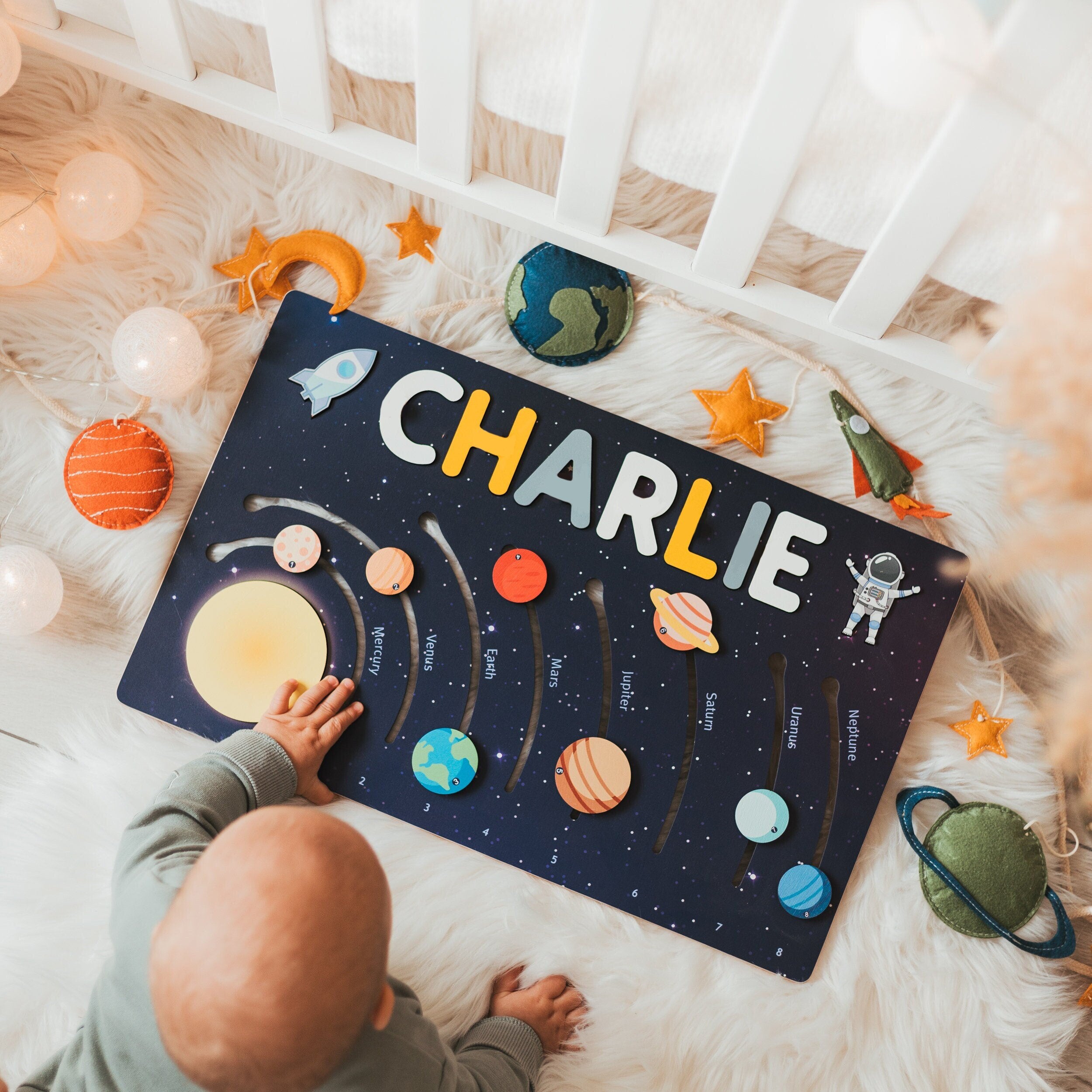 Puzzle personnalisé les Planètes