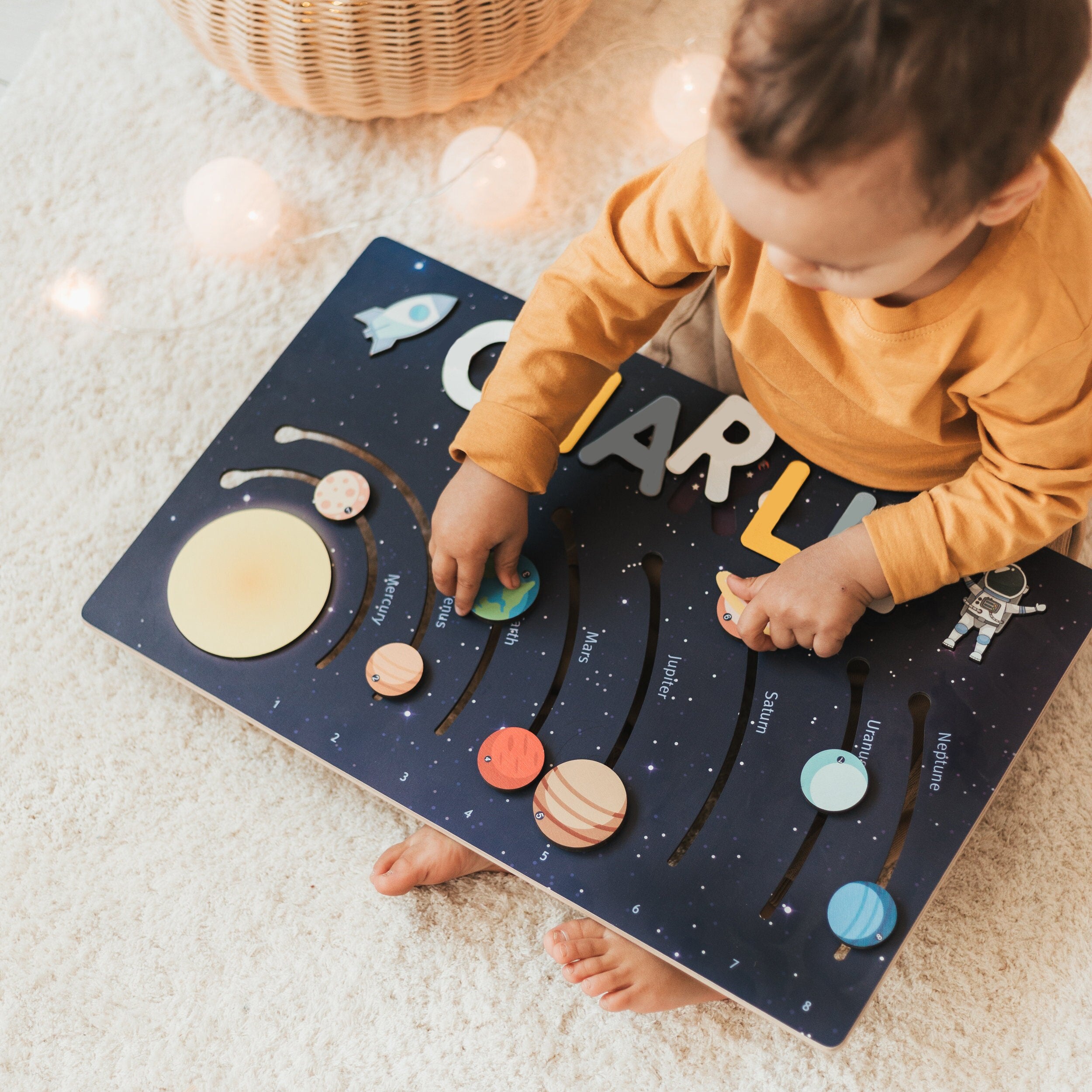Puzzle personnalisé les Planètes