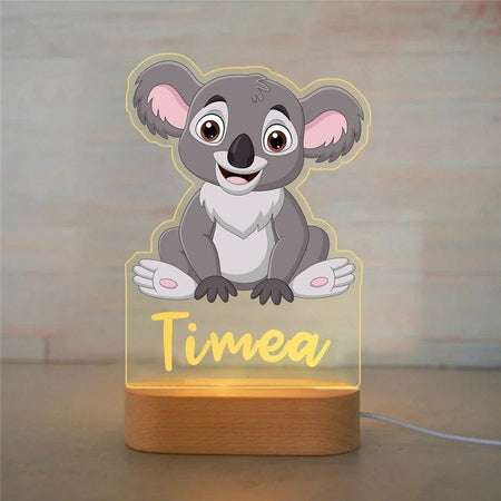 Custom Koala 3D Lamp
