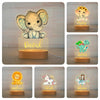 Lampe 3D LED personnalisée Dinosaure