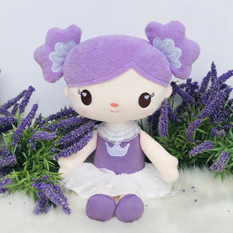 Poupée personnalisée Candy girl violette
