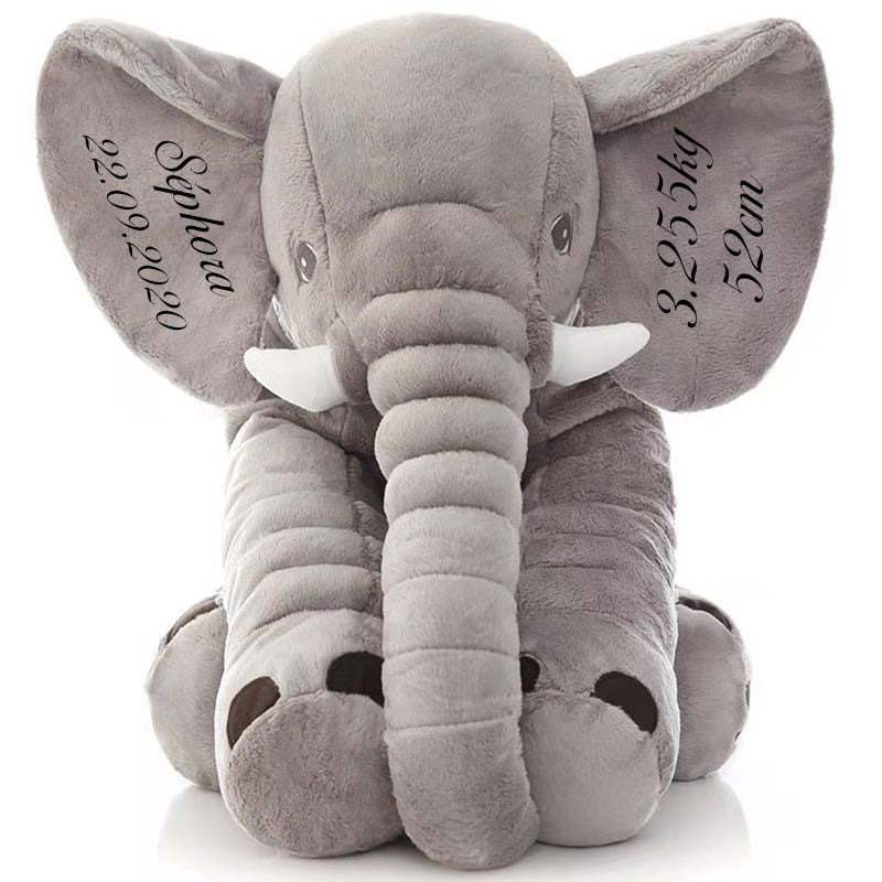 Peluche Éléphant personnalisée