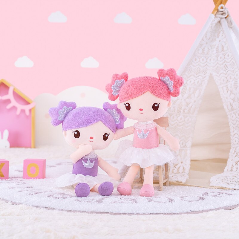 Poupée personnalisée Candy girl violette