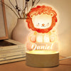 Lampe 3D personnalisée Animaux