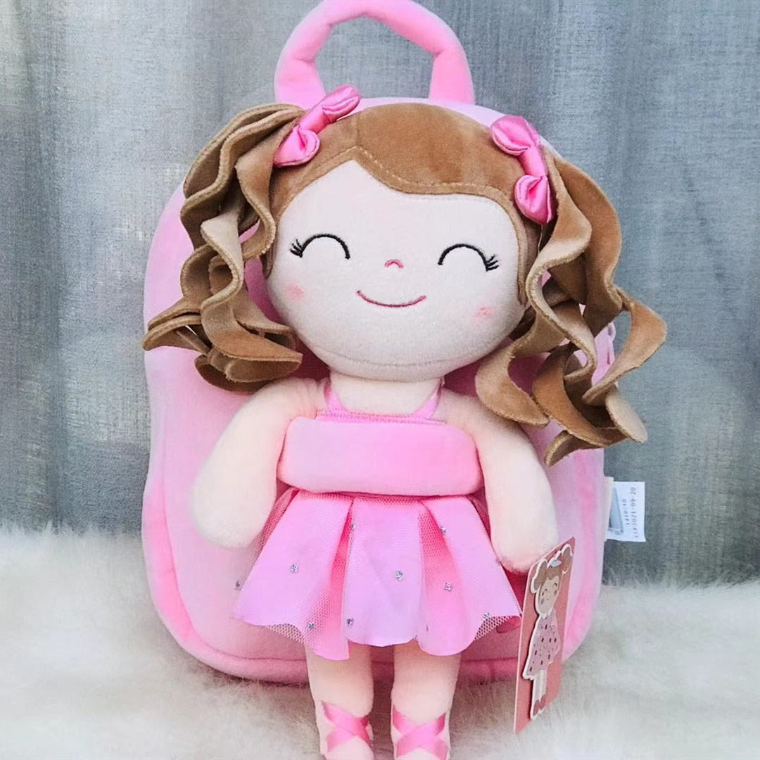 Sac à dos personnalisé Ballet girl fushia