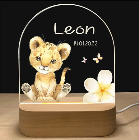 Lampe LED personnalisée Animaux
