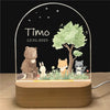 Lampe LED personnalisée la fête des animaux