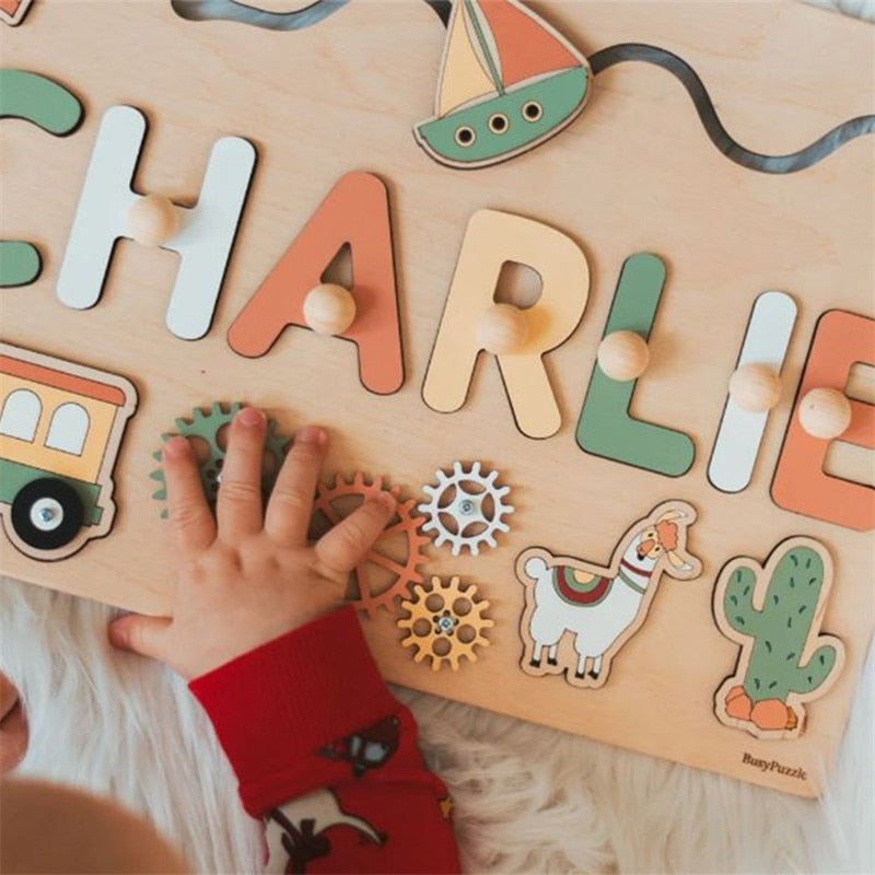 Puzzle personnalisé Montessori