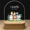 Lampe LED personnalisée la fête des animaux