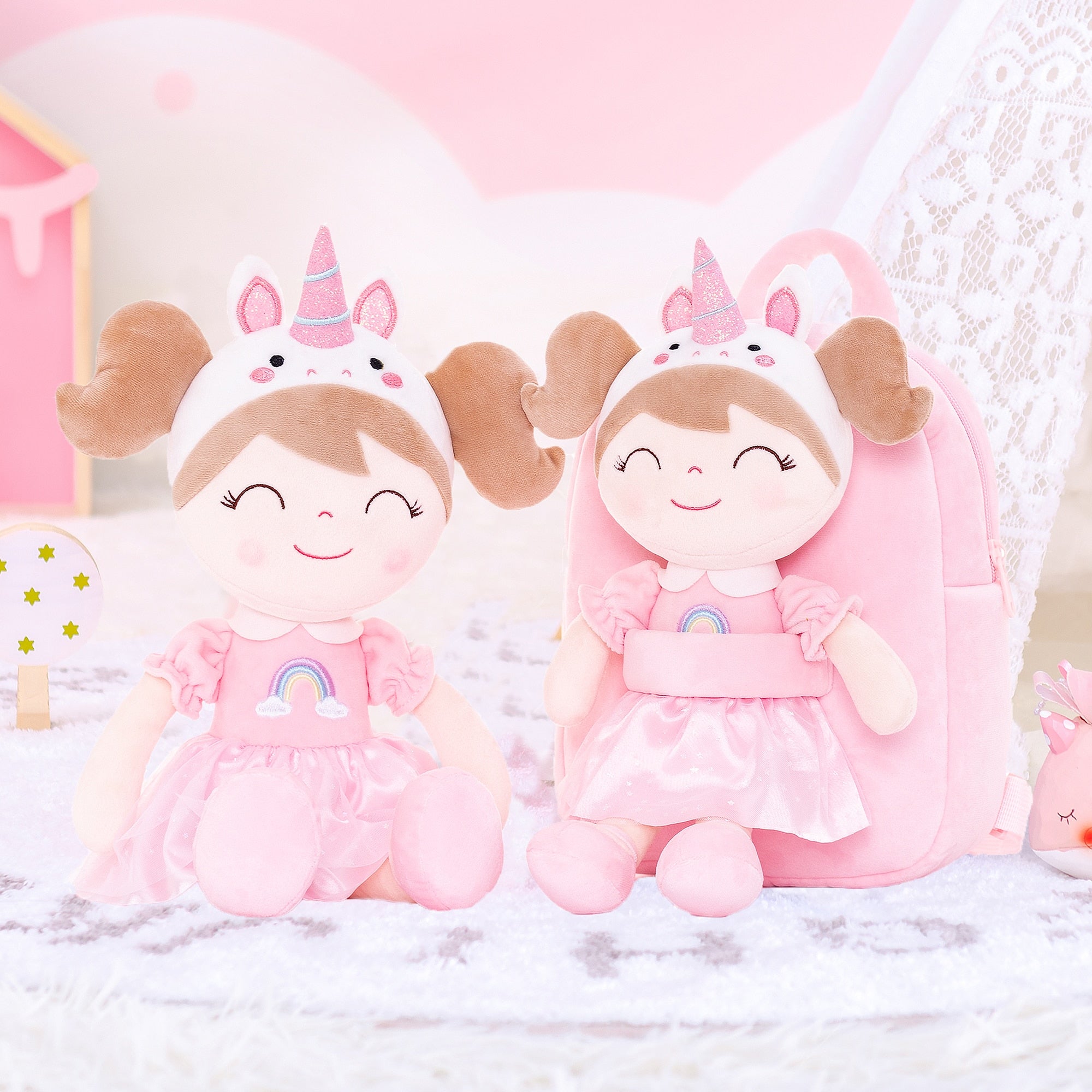 Sac dos personnalisé Unicorn girl