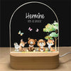 Lampe LED personnalisée la fête des animaux
