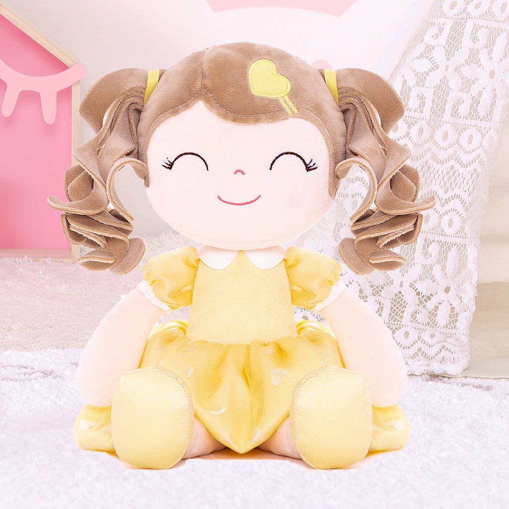Custom Doll Pretty Yellow Heart